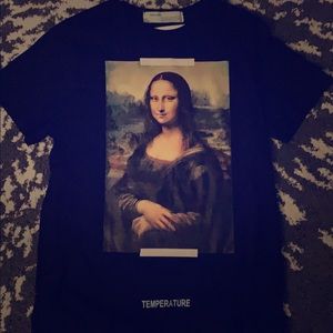 OFF-WHITE MONA LISA 'TEMPERATURE' T-SHIRT
